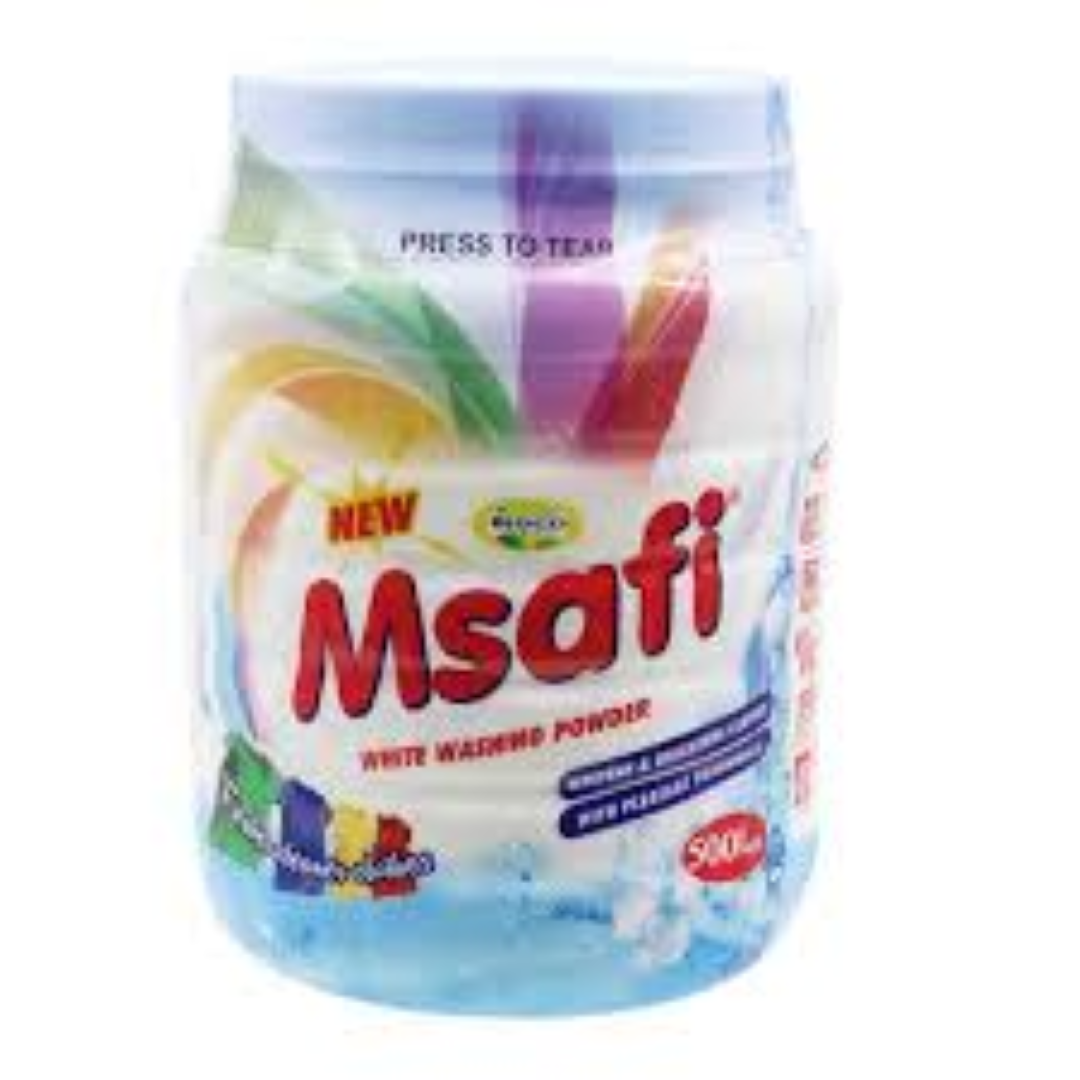 MSAFI WHITE DETERGENT JAR 500G